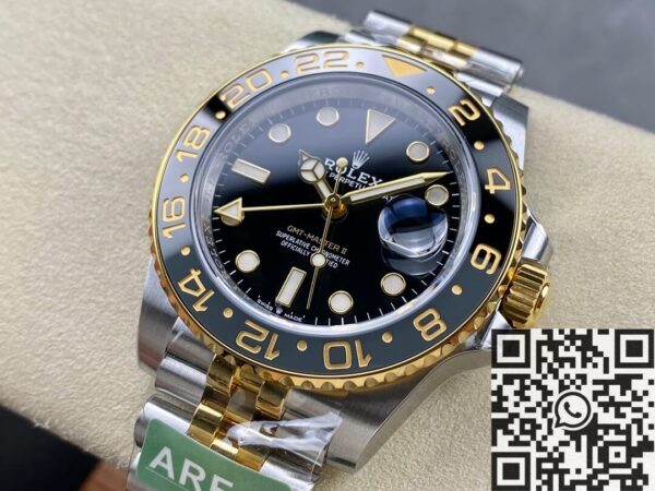 Rolex Gmt Master II Value M126713GRNR-0001 Gold Watch