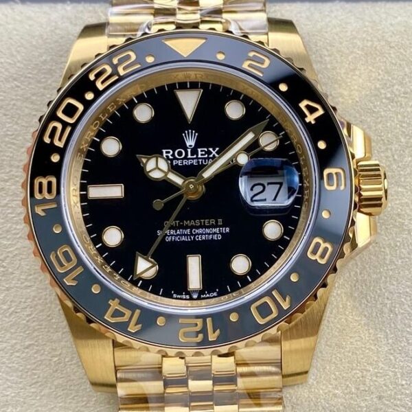 Rolex Gmt - Master II M126718GRNR-0001 Gold Watch ARF