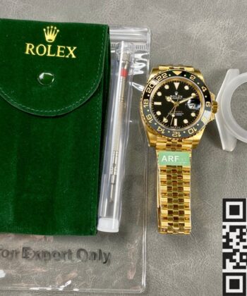 Rolex Gmt - Master II M126718GRNR-0001 Gold Watch ARF