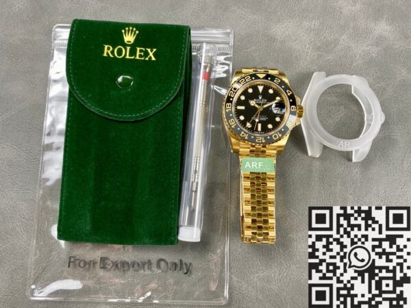 Rolex Gmt - Master II M126718GRNR-0001 Gold Watch ARF
