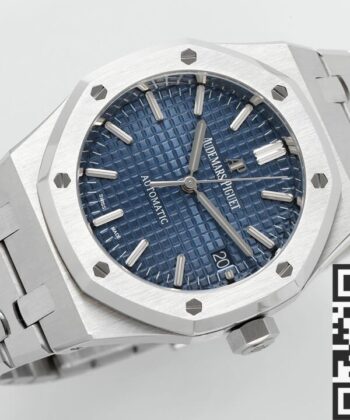 Replica Audemars Piguet Royal Oak​ 15450ST.OO.1256ST.03 Blue