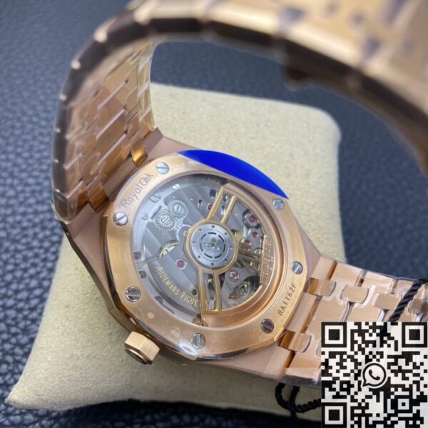 Royal Oak Watch Audemars Piguet​ 15500 Rose Gold White Dial