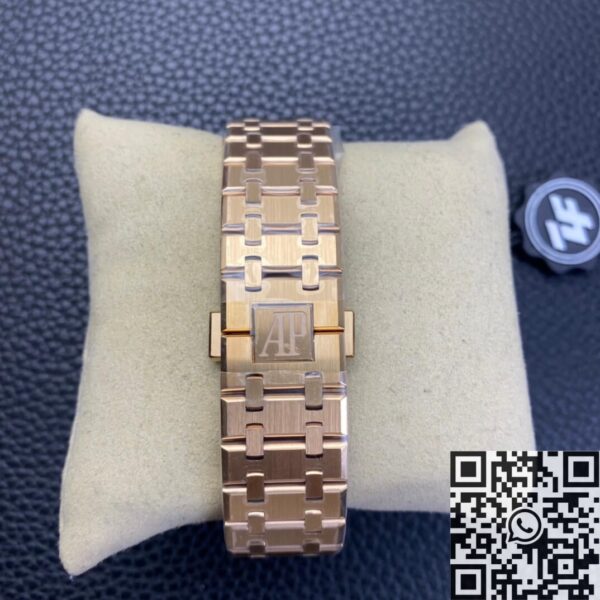 Royal Oak Watch Audemars Piguet​ 15500 Rose Gold White Dial