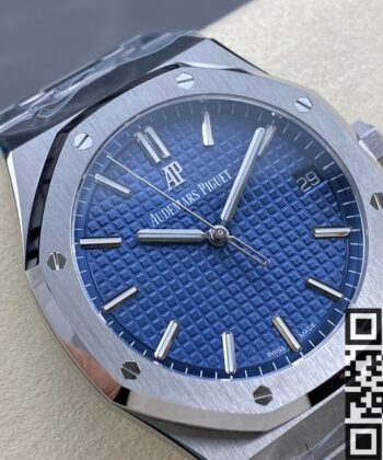 Audemars Piguet Mini Royal Oak​ 15500ST.OO.1220ST.01 Blue