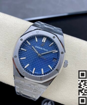 Audemars Piguet Mini Royal Oak​ 15500ST.OO.1220ST.01 Blue