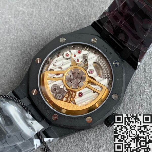Audemars Piguet Royal Oak Chrono 15500 DLC Grey Dial Watch