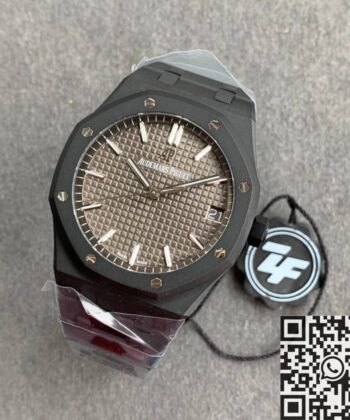 Audemars Piguet Royal Oak Chrono 15500 DLC Grey Dial Watch