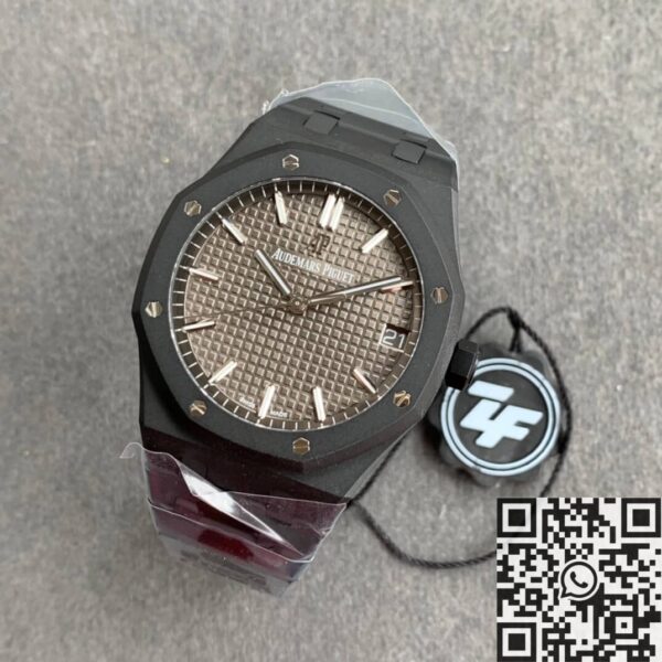 Audemars Piguet Royal Oak Chrono 15500 DLC Grey Dial Watch