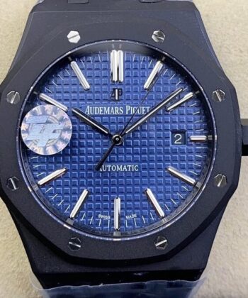 Audemars Piguet Royal Oak Blue Face 15400 DLC Version Blue