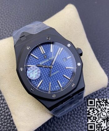 Audemars Piguet Royal Oak Blue Face 15400 DLC Version Blue