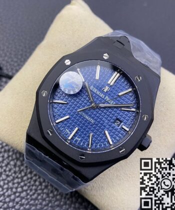 Audemars Piguet Royal Oak Blue Face 15400 DLC Version Blue