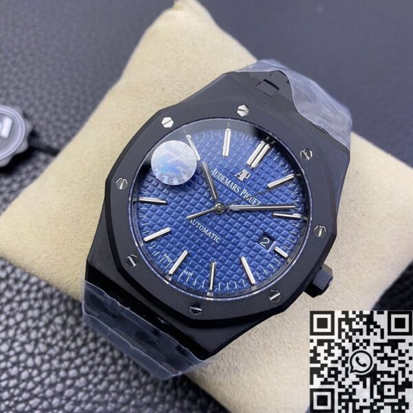 Audemars Piguet Royal Oak Blue Face 15400 DLC Version Blue
