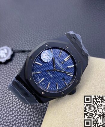 Audemars Piguet Royal Oak Blue Face 15400 DLC Version Blue