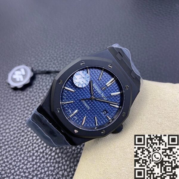 Audemars Piguet Royal Oak Blue Face 15400 DLC Version Blue