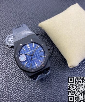 Audemars Piguet Royal Oak Blue Face 15400 DLC Version Blue