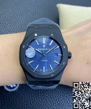 Audemars Piguet Royal Oak Blue Face 15400 DLC Version Blue
