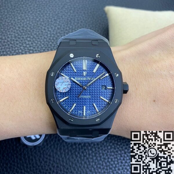 Audemars Piguet Royal Oak Blue Face 15400 DLC Version Blue
