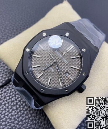Audemars Piguet Royal Oak Women 15400 DLC Version Grey Dial