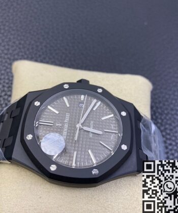 Audemars Piguet Royal Oak Women 15400 DLC Version Grey Dial