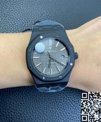 Audemars Piguet Royal Oak Women 15400 DLC Version Grey Dial