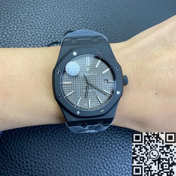 Audemars Piguet Royal Oak Women 15400 DLC Version Grey Dial