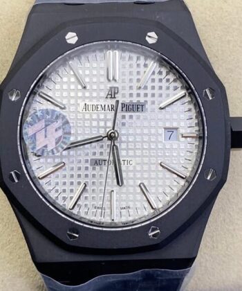 Audemars Piguet Fake​ Royal Oak 15400 DLC Version White Dial