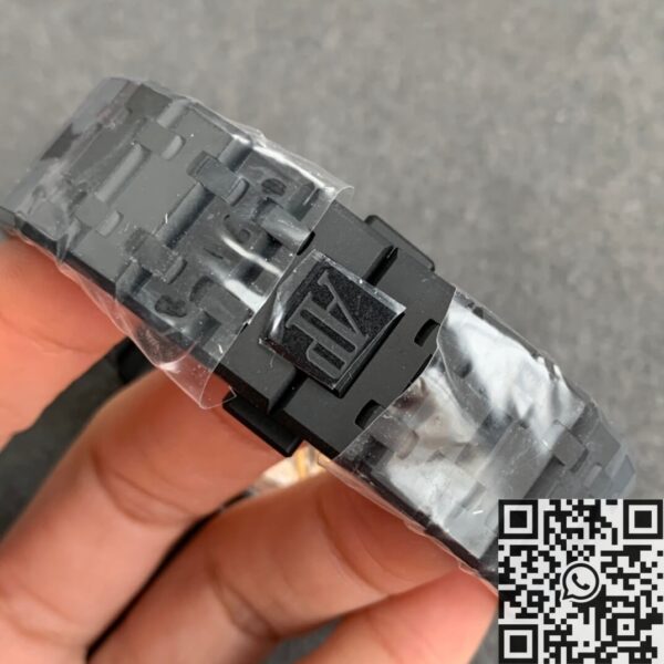 New Audemars Piguet Royal Oak 15500 DLC Blue Dial Watch