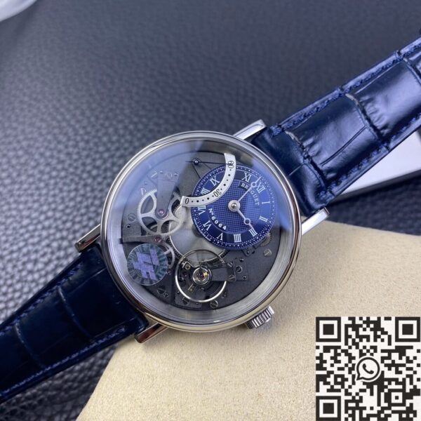 Breguet Tradition Replica Watch 7097BB/GY/9WU Blue Dial ZF