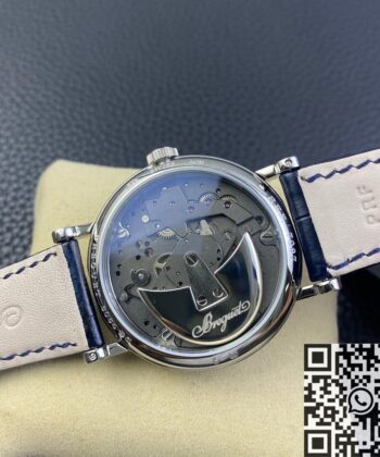 Breguet Tradition Replica Watch 7097BB/GY/9WU Blue Dial ZF
