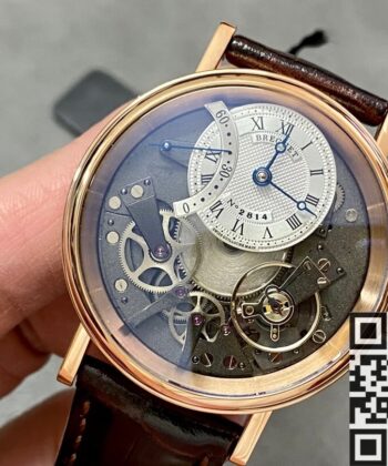 ZF Factory Replica Tradition Breguet 7097BR/G1/9WU Rose Gold