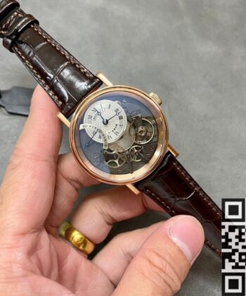 ZF Factory Replica Tradition Breguet 7097BR/G1/9WU Rose Gold