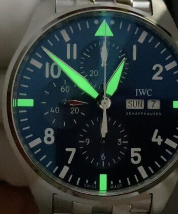 ZF Factory IWC Pilot IW377717 Blue Dial Watch