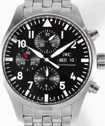 IWC Pilot Replica Watch IW377710 Black Dial ZF Factory