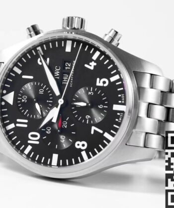 IWC Pilot Replica Watch IW377710 Black Dial ZF Factory