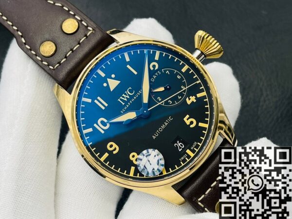 IWC Pilot Fake Watch IW501005 Bronze Case 46mm ZF Factory