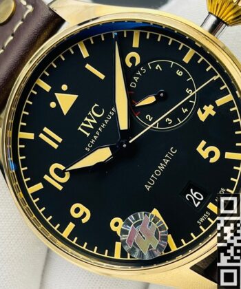 IWC Pilot Fake Watch IW501005 Bronze Case 46mm ZF Factory
