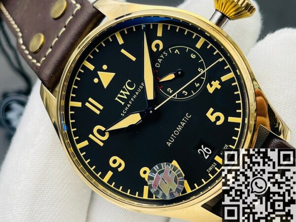 IWC Pilot Fake Watch IW501005 Bronze Case 46mm ZF Factory