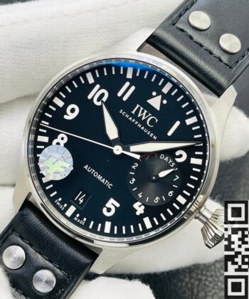 IWC Pilot's Watch IW501001 Black Dial Size 46mm ZF Factory