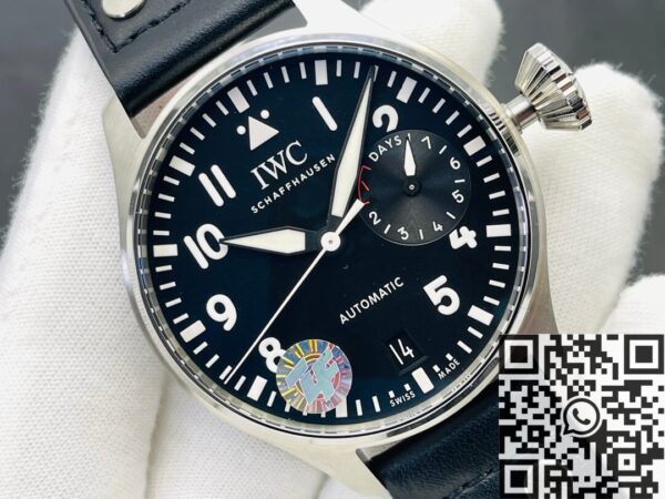 IWC Pilot's Watch IW501001 Black Dial Size 46mm ZF Factory