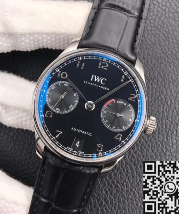 IWC Portugieser Chronograph IW500109 Black Dial ZF Factory