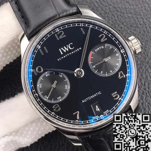 IWC Portugieser Chronograph IW500109 Black Dial ZF Factory