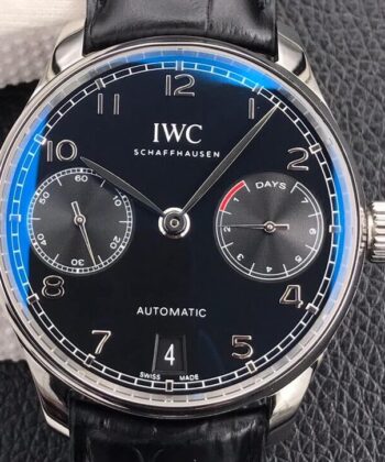 IWC Portugieser Chronograph IW500109 Black Dial ZF Factory