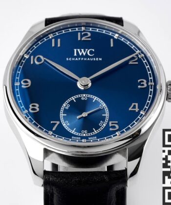 IWC Portugieser Hand-Wound IW358305 Blue Dial ZF Factory