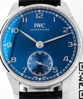 IWC Portugieser Hand-Wound IW358305 Blue Dial ZF Factory