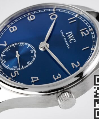 IWC Portugieser Hand-Wound IW358305 Blue Dial ZF Factory