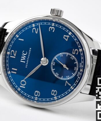 IWC Portugieser Hand-Wound IW358305 Blue Dial ZF Factory