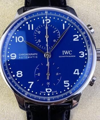 IWC Portugieser 40 IW371491 Blue Panda Plate Watch ZF Factory