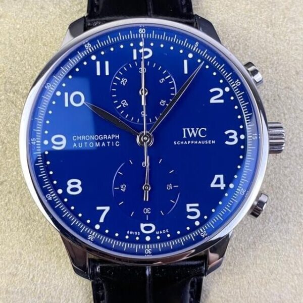 IWC Portugieser 40 IW371491 Blue Panda Plate Watch ZF Factory
