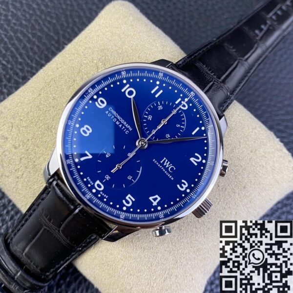 IWC Portugieser 40 IW371491 Blue Panda Plate Watch ZF Factory