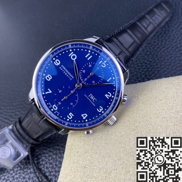 IWC Portugieser 40 IW371491 Blue Panda Plate Watch ZF Factory